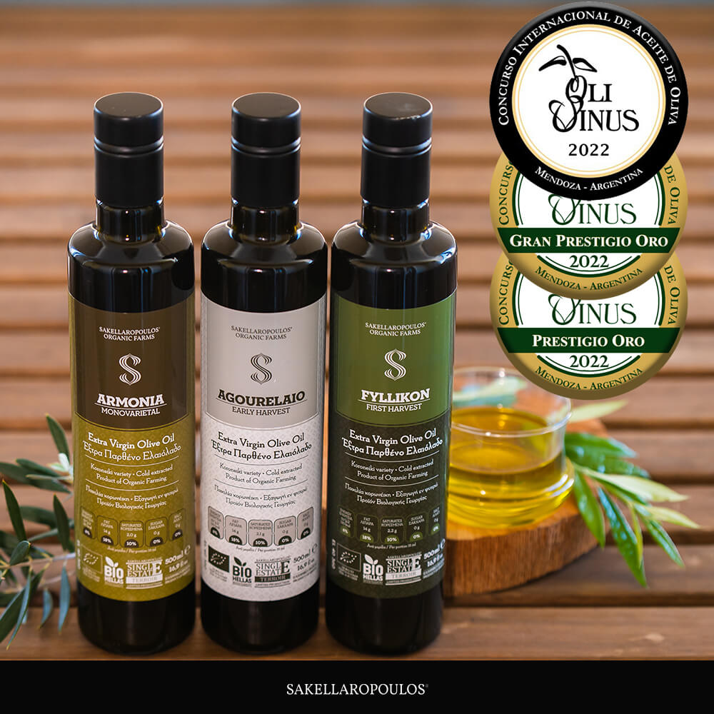 Sakellaropoulos Organic Farms Sparta Laconia table olives organic olive oil awards