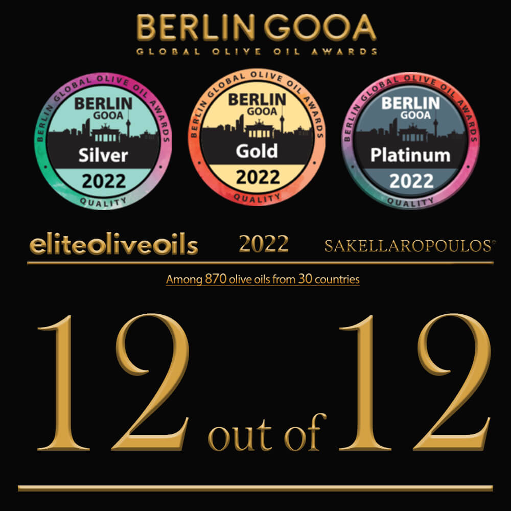 Berlin global olive oil awards 2022 international competition Platinum Awards