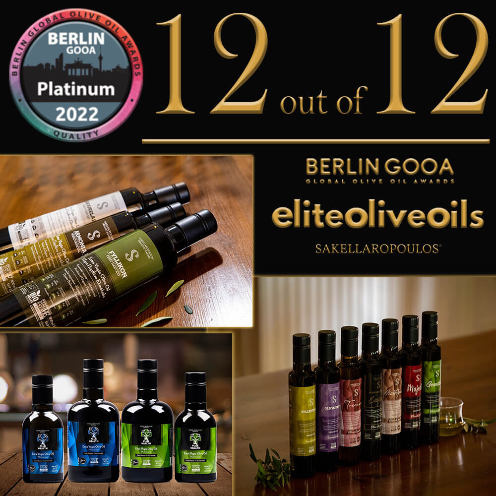 Berlin global olive oil awards 2022 international competition awards Greece