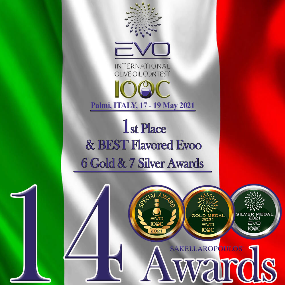 evo iooc 2021 διεθνής διαγωνισμός ελαιολάδων ιταλία