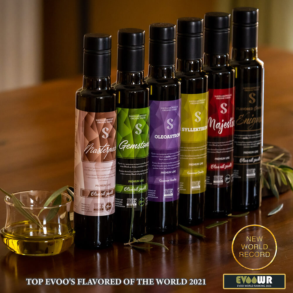 καλύτερα ελαιόλαδα παγκοσμίως flavored evoowr 2021