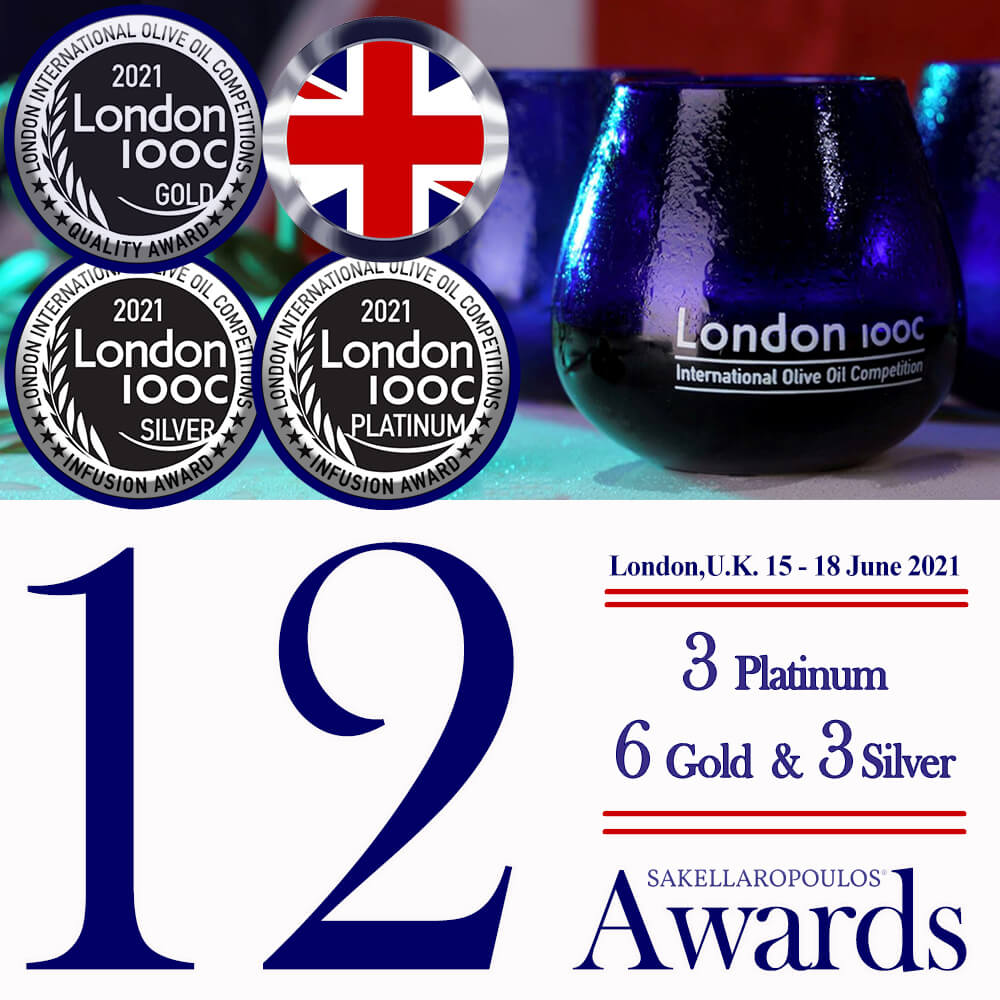 london iooc 2021 διεθνής διαγωνισμός ελαιολάδων αγγλία σακελλαρόπουλος