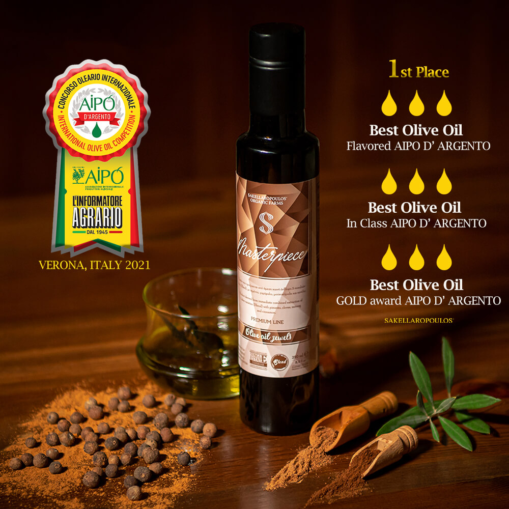 evoiooc 2021 awards διεθνής διαγωνισμός ελαιολάδου masterpiece blend evoo spicy best flavored