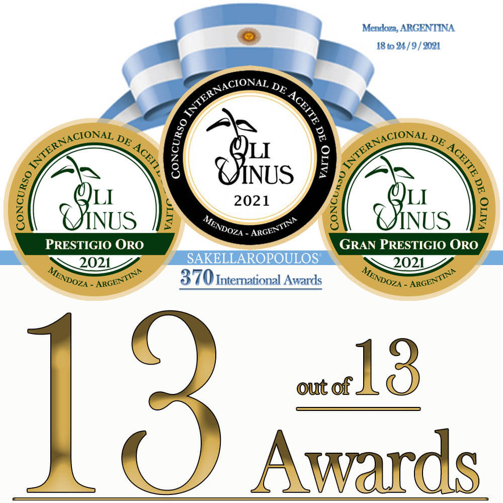 olivinus iooc olive oil Competition 2021 top international Argentina