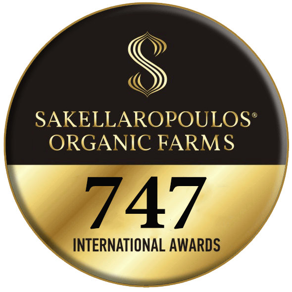 Sakellaropoulos organic farms 2023 international competition 747 awards record Greece