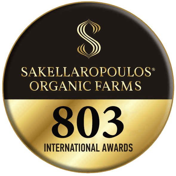 Sakellaropoulos organic farms 2023 international competition 803 awards world record Greece