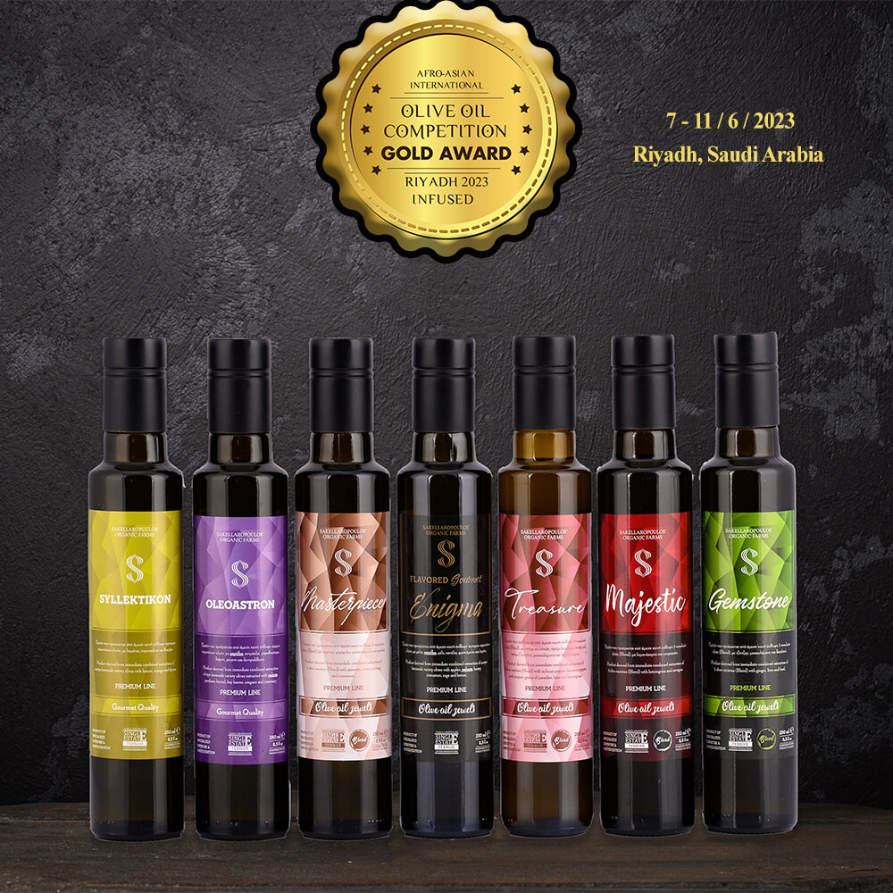 Afro Asian IOOC 2023 record Greece olive oil best flavored blend evoo
