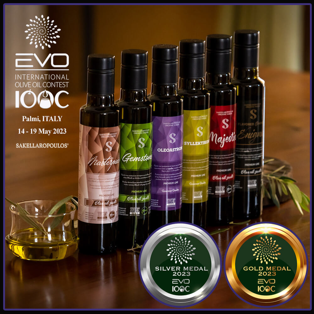 evo iooc 2023 flavored olive oils Greek evoo gourmet best