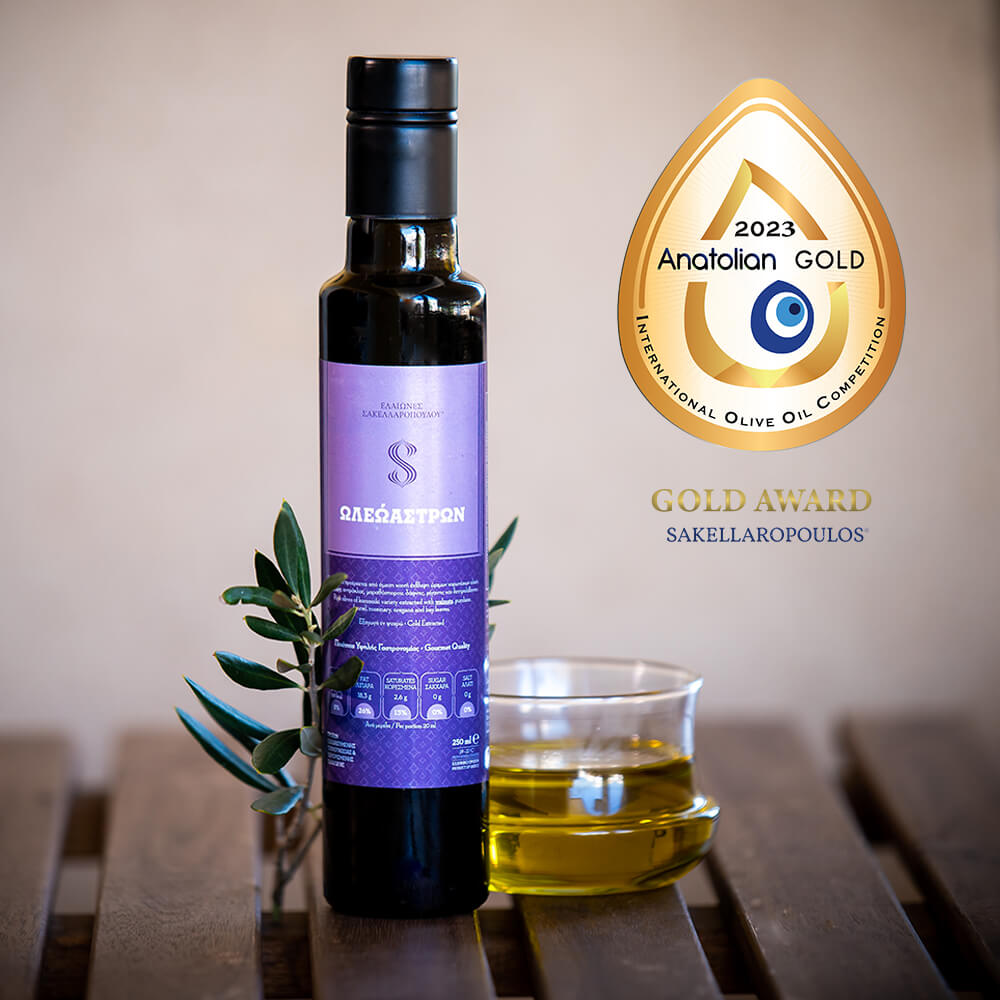 anatolian iooc 2023 flavored olive oils oleoastron gold best gourmet