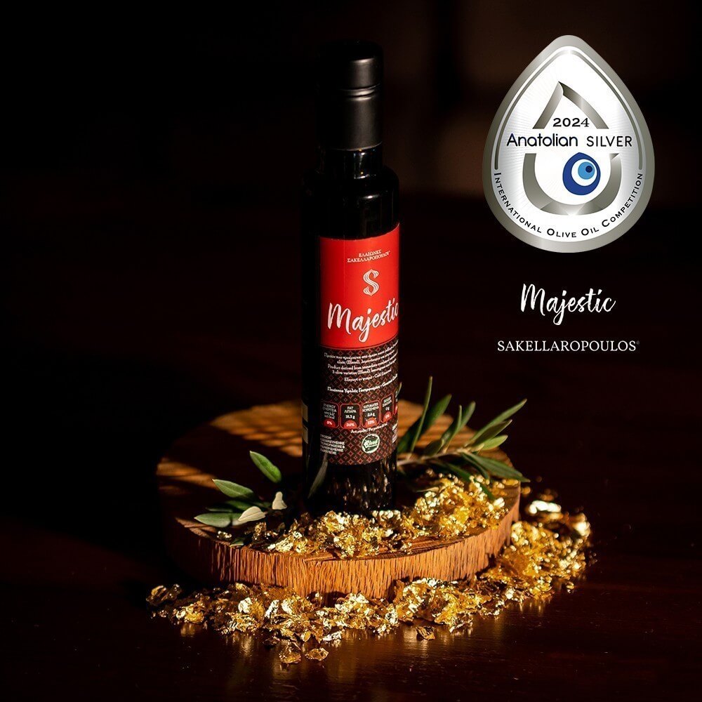 anatolian iooc 2024 διαγωνισμός καλύτερο ελληνικό ελαιόλαδο έξτρα παρθένο gourmet Majestic blend flavored