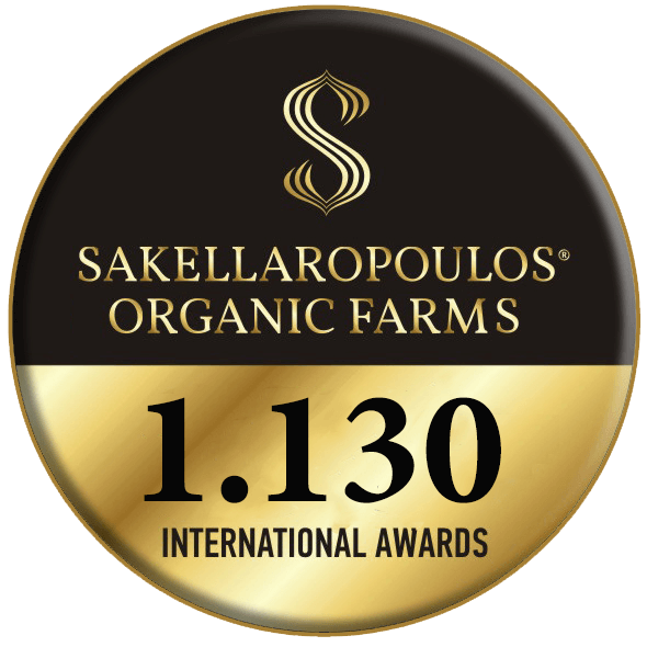 Sakellaropoulos organic farms 2025 international competition 1130 awards record Greece