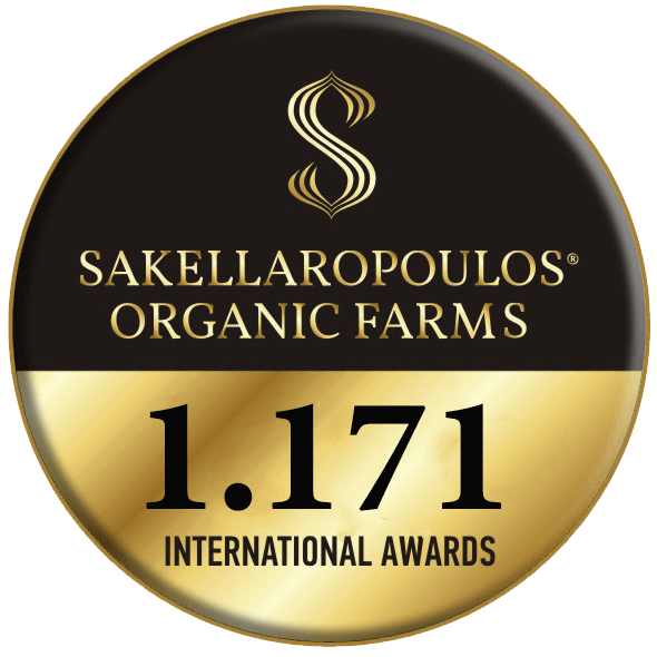 Sakellaropoulos organic farms 2025 international competition 1171 awards record Greece