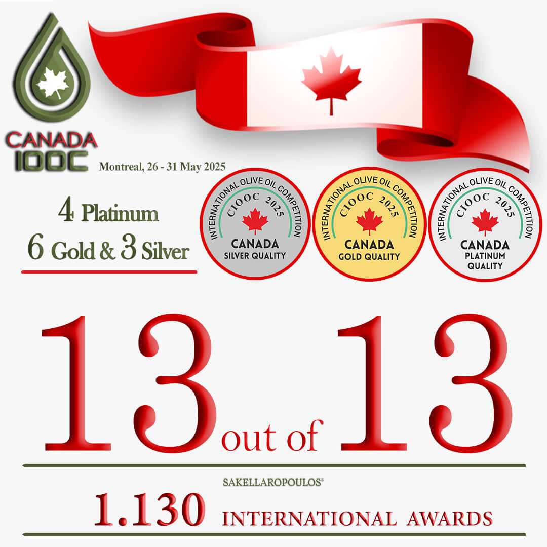 Canada IOOC 2025 international olive oil compeition Greece Montreal