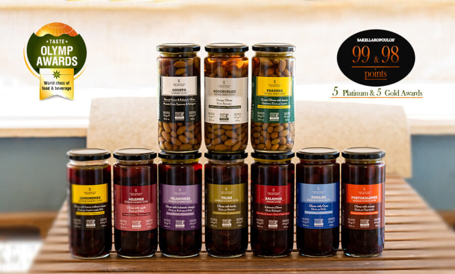 OLYMP TASTE AWARDS 2026 Record Ελαιώνες Σακελλαρόπουλου ελαιόλαδο ελιές βραβεύσεις