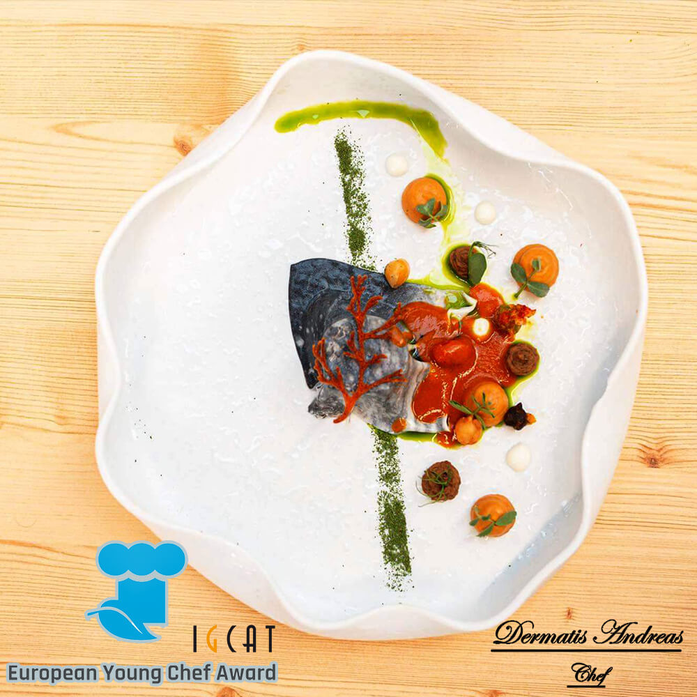 chef dermatis andreas 2nd place european young chef awards