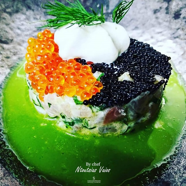 chef executive ntoutsias vaios syllektikon evoo flavored