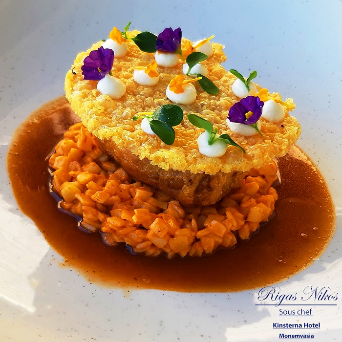 chef nikos rigas modern tradition