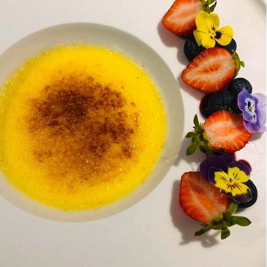 executive chef ioannidis kontantinos cream brulee