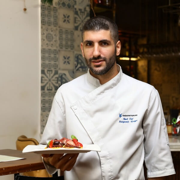 giorgos margaronis executive chef symmetron
