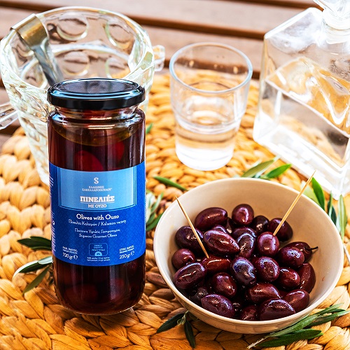 πινελιές ελιές με ούζο premium organic