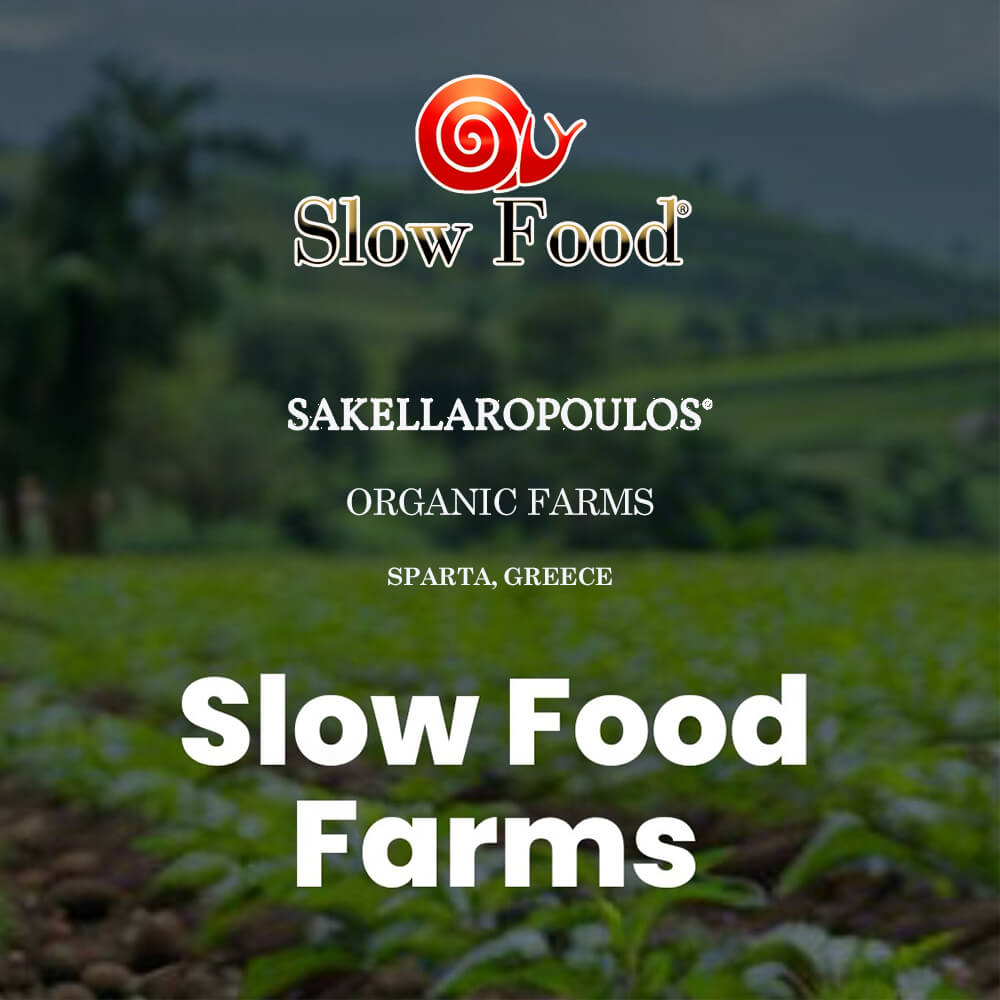 Slow Food Farms member Sakellaropoulos Organic health sustainability food terroir
