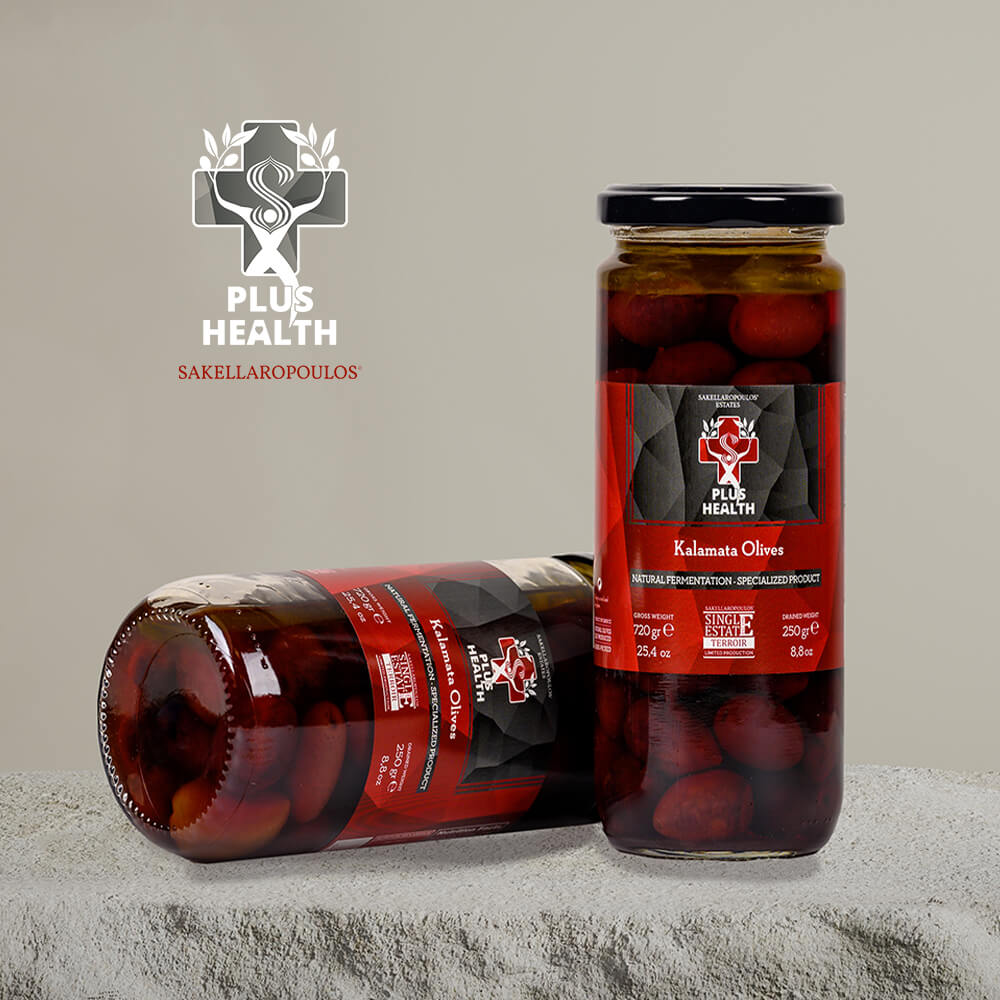 Greek Plus health Kalamata olives cholesterol health Sakellaropoulos farms Greece