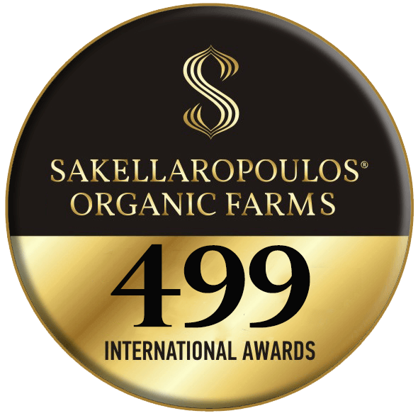 Sakellaropoulos organic farms 2022 international competition 499 awards record Greece