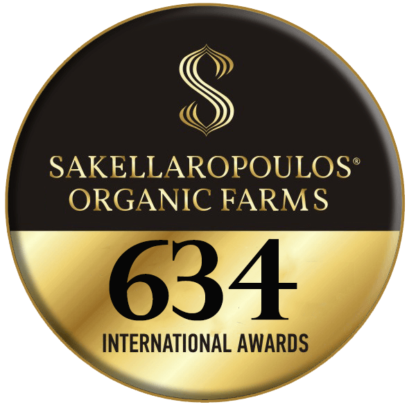Sakellaropoulos organic farms 2022 international competition 634 awards record Greece