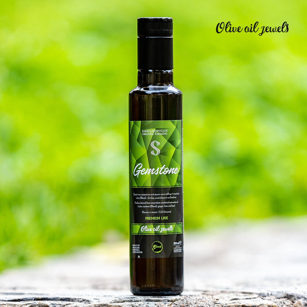 gemstone Premium evoo ginger lime basil flavored best top quality olive oil jewels gourmet