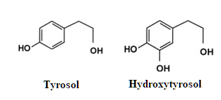 tyrosol and hydroxytyrosol