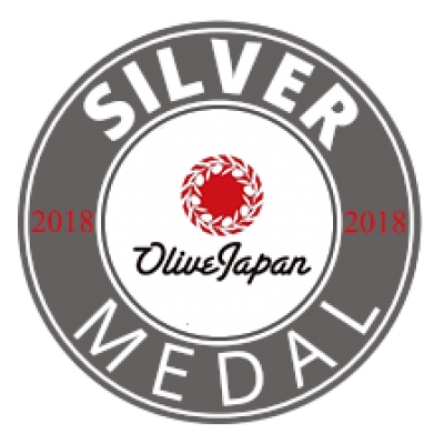 Silver Medal-OLIVE JAPAN International evoo competition 2018