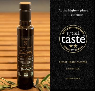 Sakellaropoulos Organic Farms wins two gold awards for Greece at the &#039;Great Taste Awards 2021&#039; in London