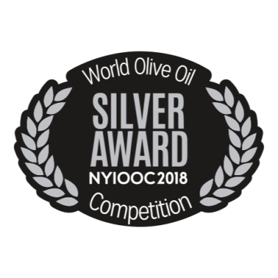 SILVER AWARD - NYIOOC 2018 - FYLLIKON organic olive oil