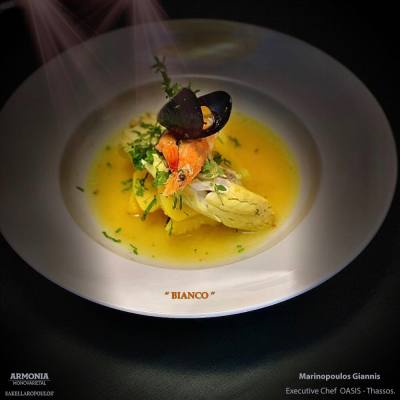 Chef Marinopoulos Giannis - Armonia Monovarietal Organic Evoo