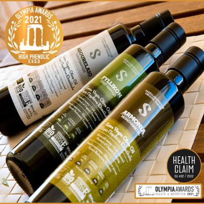 Στα διεθνή OLYMPIA HEALTH & NUTRITION Awards 2021 οι ελαιώνες Σακελλαρόπουλου