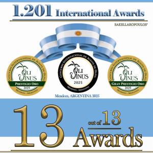 Παγκόσμια πρωτιά: Έλληνας ελαιοπαραγωγός ξεπέρασε τις 1.200 διεθνείς διακρίσεις!