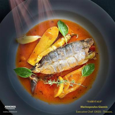 Chef Marinopoulos Giannis - Αρμονία Βιολογικό Ελαιόλαδο
