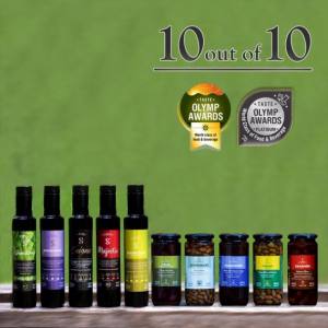 10 στα 10 - Στα TASTE OLYMP AWARDS 2020 QUALITY για τους Ελαιώνες Σακελλαρόπουλου - Από τους επαγγελματίες της γεύσης και του Fine Dining