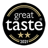 Great Taste Award 2021 2 gold stars