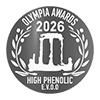 OLYMPIA 2026 SILVER HIGH PHENOLIC AWARD